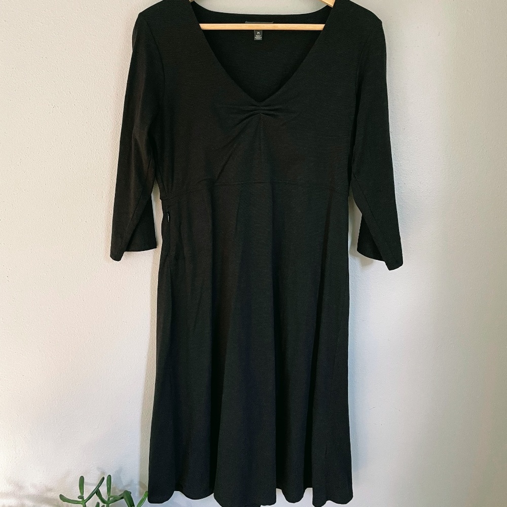 Toad&Co Rosalinda Dress - Women's Medium - Black